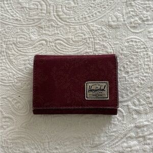 Herschel Burgundy Wallet